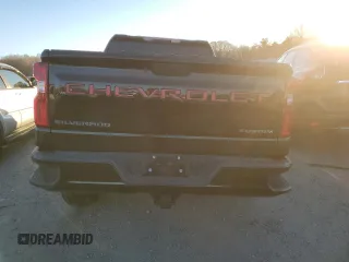 2019 Chevrolet Silverado 1500 Custom with VIN 1GCRYBEH8KZ275382, listed as a Copart auction lot 81099864 with 61,725 mi miles and Salvage Title. Bid and sale history available at DreamBid. Image 6.