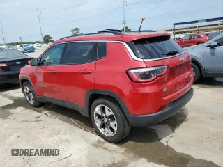 2018 Jeep Compass Limited with VIN 3C4NJCCB2JT358366, listed as a Copart auction lot 57937785 with 72,834 mi miles and Salvage title. Bid and sale history available at DreamBid. Image 2.