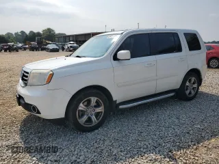 2013 Honda Pilot EX-L with VIN 5FNYF3H56DB013989, listed as a Copart auction lot 59731695 with 187,660 mi miles and Salvage title. Bid and sale history available at DreamBid. Image 1.