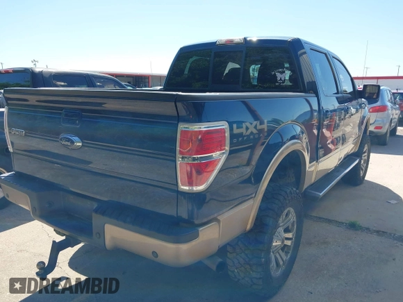 2014 Ford F-150 XL with VIN 1FTFW1ET1EKF36713, listed as a IAAI auction lot 42074178 with 189,451 mi miles. Bid and sale history available at carsss.com. Image 4.
