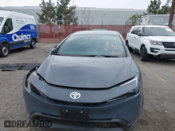 2024 Toyota Prius LE with VIN JTDACAAU9R3039099, listed as a IAAI auction lot 41384941 with 2,601 mi miles. Bid and sale history available at carsss.com. Image 11.