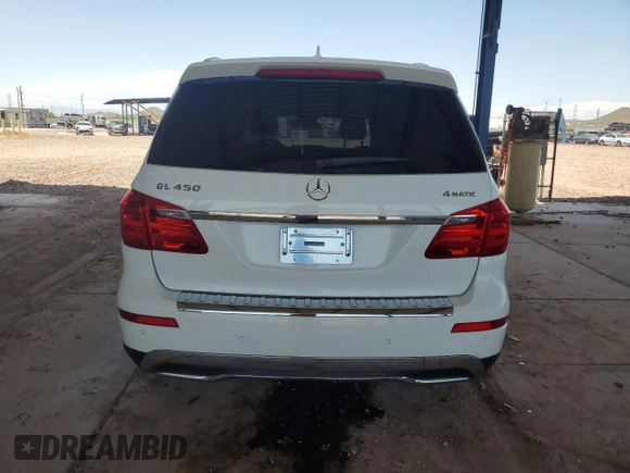 2014 Mercedes-Benz GL 450 with VIN 4JGDF7CE0EA353173, listed as a Copart auction lot 60428895 with 126,486 mi miles and Salvage title. Bid and sale history available at DreamBid. Image 6.