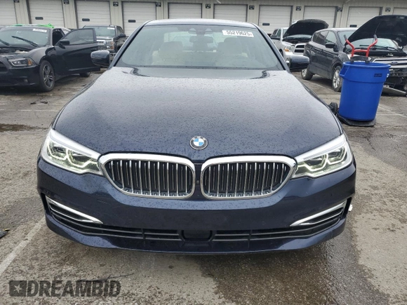 2019 BMW 5 Series 540i xDrive with VIN WBAJE7C55KWW20474, listed as a Copart auction lot 55219625 with 40,095 mi miles and Salvage title. Bid and sale history available at DreamBid. Image 5.