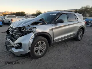 2024 Ford Explorer XLT with VIN 1FMSK7DH9RGA41481, listed as a Copart auction lot 43272945 with 12,559 mi miles and Salvage Title. Bid and sale history available at carsss.com. Image 1.