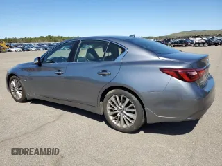 2019 Infiniti Q50 3.0t LUXE with VIN JN1EV7AR7KM552400, listed as a Copart auction lot 53535945 with 24,749 mi miles and Salvage Title. Bid and sale history available at carsss.com. Image 2.