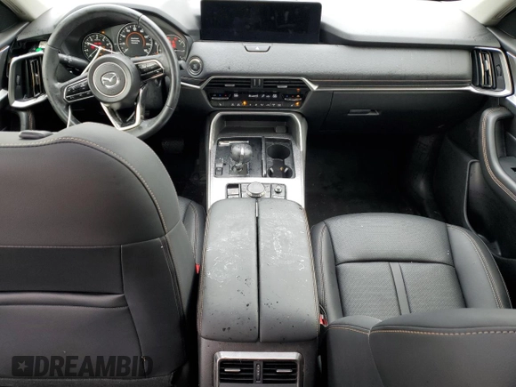 2025 Mazda CX-70 Preferred with VIN JM3KJBHD1S1120421, listed as a Copart auction lot 55857365 with 2,585 mi miles and Salvage title. Bid and sale history available at DreamBid. Image 8.