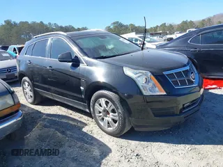 2012 Cadillac SRX Luxury Collection with VIN 3GYFNAE35CS587033, listed as a IAAI auction lot 41628875 with 161,985 mi miles. Bid and sale history available at carsss.com. Image 1.