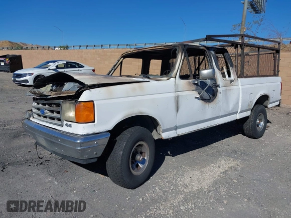 1988 Ford F-150 with VIN 1FTEX14N9JKB33407, listed as a IAAI auction lot 41278671 with 1 mi miles. Bid and sale history available at carsss.com. Image 16.
