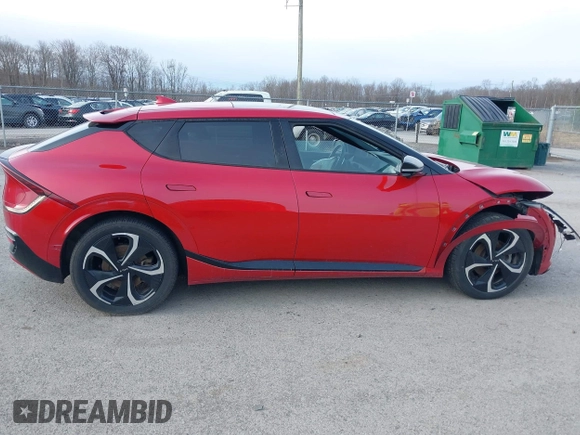 2022 Kia EV6 GT-Line with VIN KNDC4DLCXN5027702, listed as a IAAI auction lot 41891614 with 68,045 mi miles and . Bid and sale history available at DreamBid. Image 13.