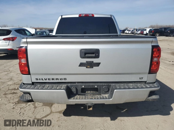 2016 Chevrolet Silverado 1500 LT with VIN 3GCUKREC9GG299772, listed as a Copart auction lot 49220195 with 154,613 mi miles and Salvage Title. Bid and sale history available at DreamBid. Image 6.