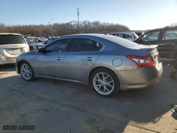 2009 Nissan Maxima 3.5 S with VIN 1N4AA51E09C802638, listed as a Copart auction lot 47180085 with 148,262 mi miles and Salvage Title. Bid and sale history available at carsss.com. Image 2.