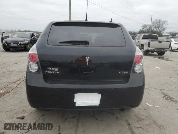 2010 Pontiac Vibe w/1SA with VIN 5Y2SP6E85AZ401885, listed as a Copart auction lot 80968404 with 127,450 mi miles and Clean Title. Bid and sale history available at carsss.com. Image 6.