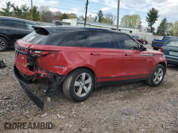 2018 Land Rover Range Rover Velar S with VIN SALYB2RN8JA727754, listed as a Copart auction lot 52988435 with 57,166 mi miles and Salvage Title. Bid and sale history available at DreamBid. Image 3.