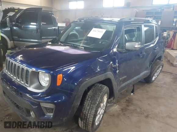 2021 Jeep Renegade Limited with VIN ZACNJDD15MPM36661, listed as a IAAI auction lot 41673111 with 63,137 mi miles and . Bid and sale history available at DreamBid. Image 16.
