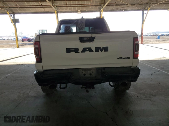2021 Ram 1500 TRX with VIN 1C6SRFU94MN764282, listed as a Copart auction lot 50381635 with 0 mi miles and Salvage Title. Bid and sale history available at carsss.com. Image 6.