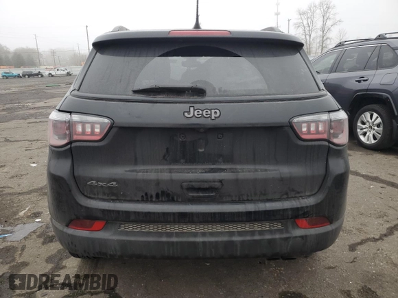 2021 Jeep Compass 80th Anniversary with VIN 3C4NJDEB0MT594957, listed as a Copart auction lot 88658715 with 87,360 mi miles and Salvage title. Bid and sale history available at DreamBid. Image 6.