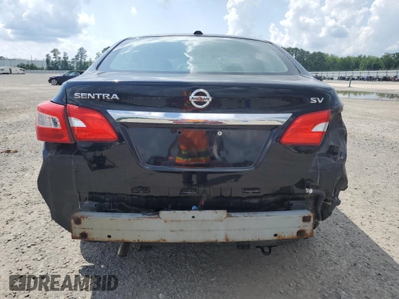 2017 Nissan Sentra SV z VIN 3N1AB7APXHY254953, wystawiony jako Copart lot #60017755 z przebiegiem 51 091 mil mil oraz Szkoda całkowita • Salvage title. Historia ofert i sprzedaży dostępna na DreamBid. Obrazek 6.