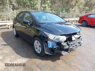2020 Nissan Versa S with VIN 3N1CN8DV3LL873786, listed as a IAAI auction lot 41793552 with 57,278 mi miles. Bid and sale history available at carsss.com. Image 1.