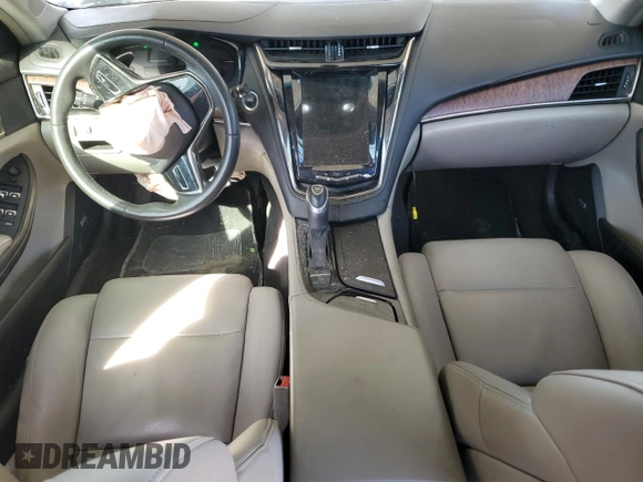 2015 Cadillac CTS RWD with VIN 1G6AP5SX8F0130675, listed as a Copart auction lot 50155755 with 141,817 mi miles and Salvage title. Bid and sale history available at DreamBid. Image 8.