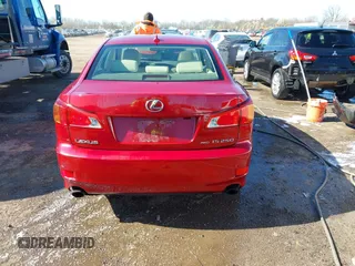 2009 Lexus IS 250 with VIN JTHCK262295031275, listed as a IAAI auction lot 41976845 with 264,375 mi miles and . Bid and sale history available at carsss.com. Image 16.