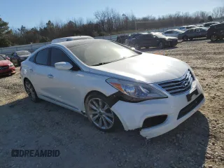 2013 Hyundai Azera with VIN KMHFH4JG8DA319678, listed as a Copart auction lot 41893075 with 157,552 mi miles and Salvage Title. Bid and sale history available at carsss.com. Image 4.