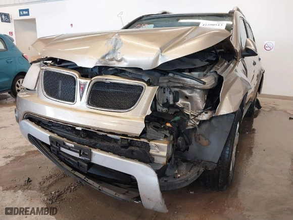 2007 Pontiac Torrent with VIN 2CKDL73F476101201, listed as a IAAI auction lot 41590513 with 167288 miles. Bid and sale history available at carsss.com. Image 6.