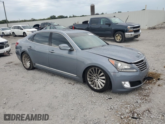 2015 Hyundai Equus Ultimate z VIN KMHGH4JH4FU096943, wystawiony jako Copart lot #70185544 z przebiegiem 98 074 mil mil oraz Szkoda całkowita • Salvage title. Historia ofert i sprzedaży dostępna na DreamBid. Obrazek 4.