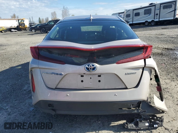 2021 Toyota Prius LE with VIN JTDKAMFP6M3166979, listed as a Copart auction lot 49648705 with 10,689 mi miles and Salvage Title. Bid and sale history available at DreamBid. Image 6.