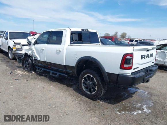 2024 Ram 2500 Rebel with VIN 3C6UR5EJ2RG278405, listed as a IAAI auction lot 41824632 with 29,303 mi miles. Bid and sale history available at carsss.com. Image 3.