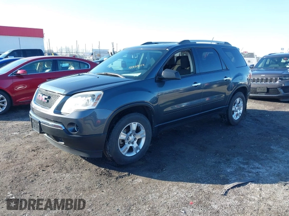 2011 GMC Acadia SL with VIN 1GKKRNED9BJ132814, listed as a IAAI auction lot 41433152 with 203,814 mi miles and . Bid and sale history available at carsss.com. Image 18.