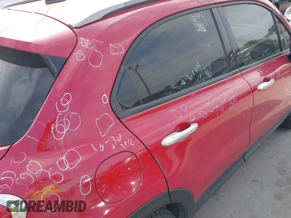 2017 FIAT 500X Urbana Edition with VIN ZFBCFXCB2HP615740, listed as a IAAI auction lot 42041900 with 71,469 mi miles and . Bid and sale history available at DreamBid. Image 17.