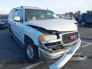 2002 GMC Yukon XL SLT z VIN 3GKEC16T52G358136, wystawiony jako IAAI lot #41375204 z przebiegiem 232 524 mil mil oraz . Historia ofert i sprzedaży dostępna na DreamBid. Obrazek 1.