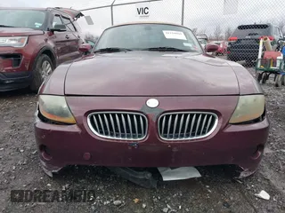 2004 BMW Z4 2.5i with VIN 4USBT33544LS50607, listed as a IAAI auction lot 42055929 with 156,585 mi miles. Bid and sale history available at carsss.com. Image 6.