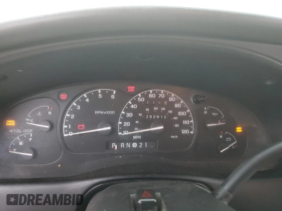2001 Ford Ranger XL Fleet with VIN 1FTZR15E41TA20422, listed as a Copart auction lot 43518885 with 232,612 mi miles and Clean Title. Bid and sale history available at DreamBid. Image 9.
