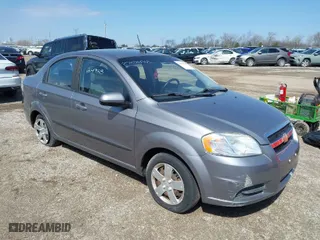 2011 Chevrolet Aveo LT w/1LT with VIN KL1TD5DE5BB147997, listed as a IAAI auction lot 39010016 with 111,680 mi miles. Bid and sale history available at carsss.com. Image 1.