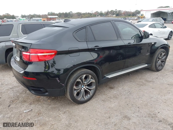 2014 BMW X6 50i with VIN 5UXFG8C54EL593152, listed as a IAAI auction lot 41439576 with 147,817 mi miles. Bid and sale history available at carsss.com. Image 4.