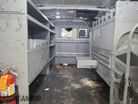 2020 Ford Transit Cargo with VIN 1FTBR2YG6LKA84460, listed as a IAAI auction lot 42839917 with 129,041 mi miles and . Bid and sale history available at DreamBid. Image 45.