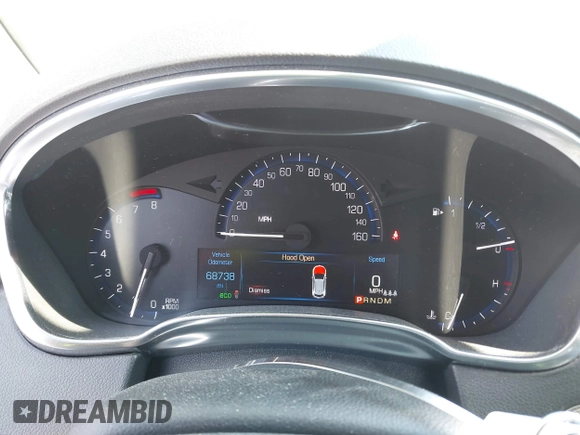 2015 Cadillac SRX Premium Collection with VIN 3GYFNDE38FS516009, listed as a IAAI auction lot 41785462 with 68,738 mi miles. Bid and sale history available at carsss.com. Image 7.