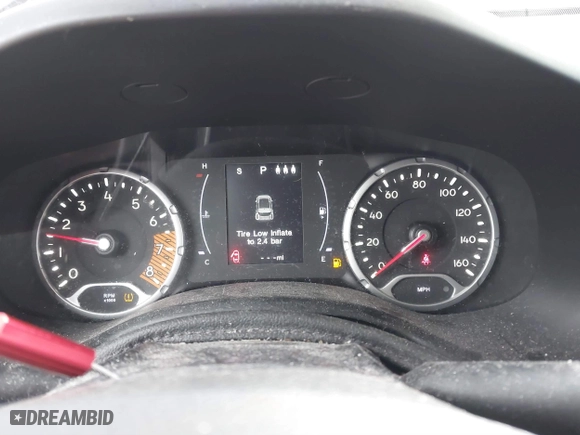 2019 Jeep Renegade Sport with VIN ZACNJBAB2KPJ83085, listed as a IAAI auction lot 41582293 with 1 mi miles. Bid and sale history available at carsss.com. Image 7.