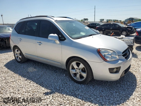 2007 Kia Rondo LX with VIN KNAFG525577095150, listed as a Copart auction lot 52407295 with 91,105 mi miles and Clean Title. Bid and sale history available at carsss.com. Image 4.