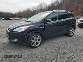 2014 Ford Escape Titanium with VIN 1FMCU9J92EUD00136, listed as a Copart auction lot 51517155 with 140,339 mi miles and Salvage Title. Bid and sale history available at carsss.com. Image 1.