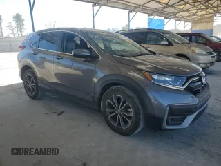 2020 Honda CR-V EX-L with VIN 5J6RW1H80LL007260, listed as a Copart auction lot 47457135 with 95,558 mi miles and Salvage Title. Bid and sale history available at carsss.com. Image 4.