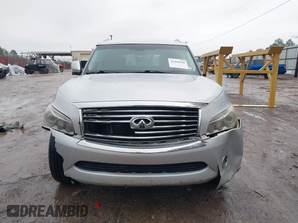 2011 Infiniti QX56 7-passenger with VIN JN8AZ2NFXB9502522, listed as a IAAI auction lot 41420158 with 171,806 mi miles and . Bid and sale history available at DreamBid. Image 13.