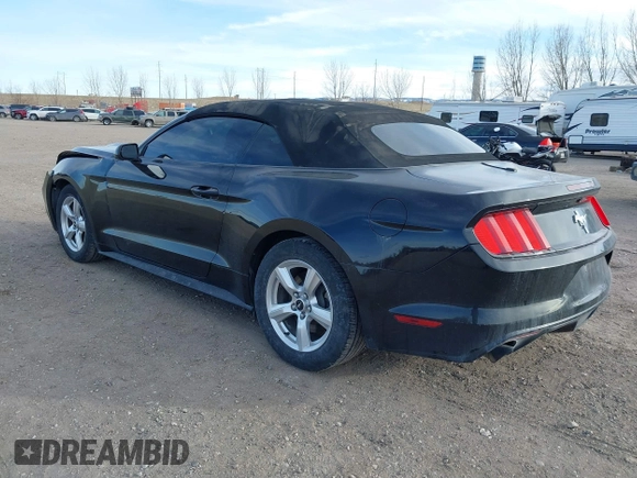 2015 Ford Mustang V6 with VIN 1FATP8EM8F5338590, listed as a IAAI auction lot 41707171 with 91,686 mi miles and . Bid and sale history available at DreamBid. Image 3.