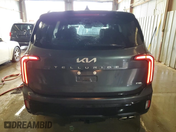 2024 Kia Telluride SX Prestige X-Line with VIN 5XYP5DGC2RG522580, listed as a Copart auction lot 54481275 with 14,066 mi miles and Salvage title. Bid and sale history available at DreamBid. Image 6.