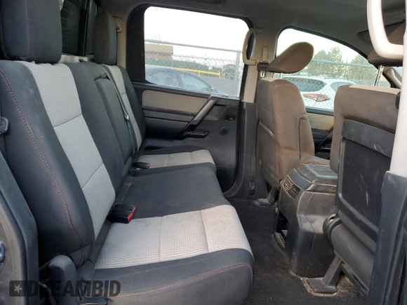2012 Nissan Titan S with VIN 1N6AA0EC0CN325059, listed as a Copart auction lot 84828374 with 148,856 mi miles and Salvage Title. Bid and sale history available at carsss.com. Image 10.