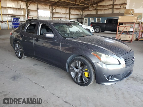 2011 Infiniti M37 with VIN JN1BY1APXBM324526, listed as a Copart auction lot 54580094 with 174,419 mi miles and Clean Title. Bid and sale history available at carsss.com. Image 4.