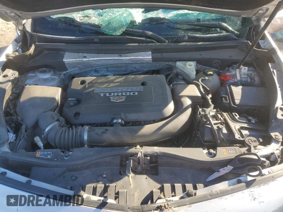 2020 Cadillac XT4 FWD Premium Luxury with VIN 1GYFZCR44LF099246, listed as a Copart auction lot 41861735 with 98,018 mi miles and Salvage title. Bid and sale history available at DreamBid. Image 12.