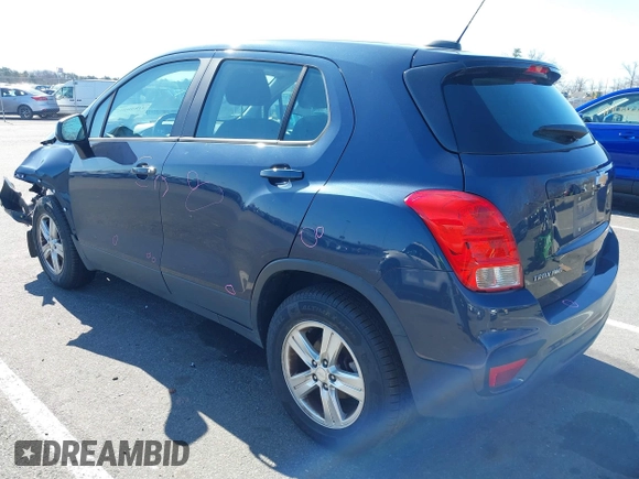 2018 Chevrolet Trax LS with VIN 3GNCJNSB6JL322725, listed as a IAAI auction lot 41890983 with 80,358 mi miles and . Bid and sale history available at carsss.com. Image 3.