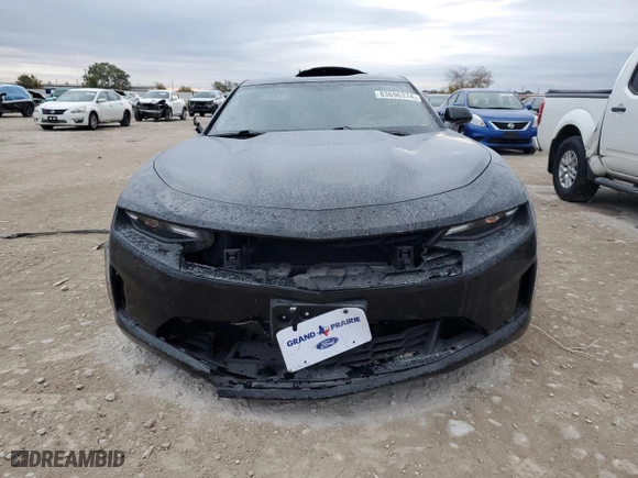 2022 Chevrolet Camaro 1LT with VIN 1G1FB1RX1N0121999, listed as a Copart auction lot 83696374 with 45,203 mi miles and Salvage Title. Bid and sale history available at carsss.com. Image 5.